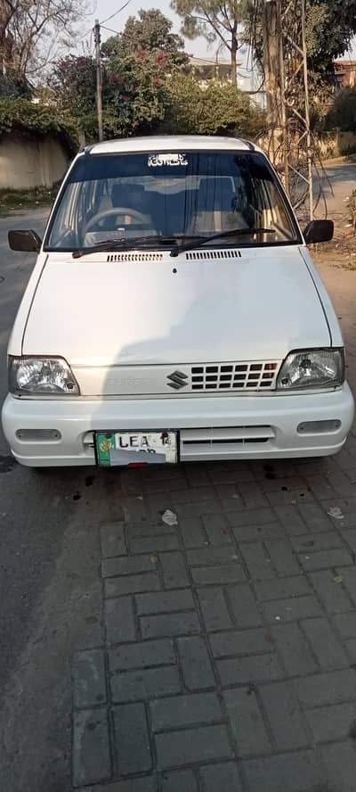 Suzuki mehran 2014 white color