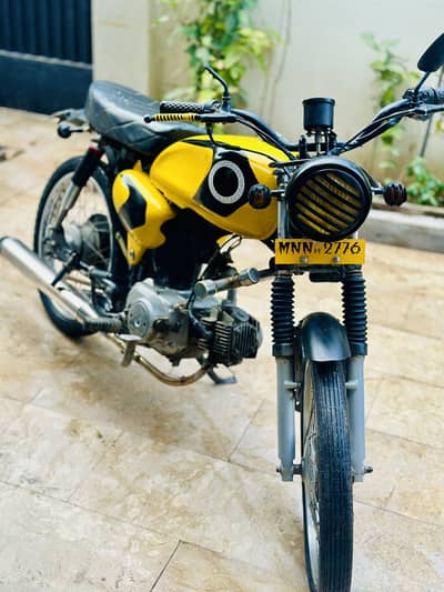 Honda CD 70 (modified as Cafe Racer)