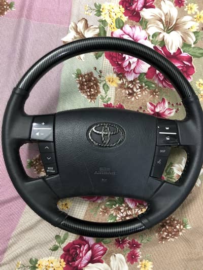 TOYOTA MARKX CARBON FIBRE DIP STEERING