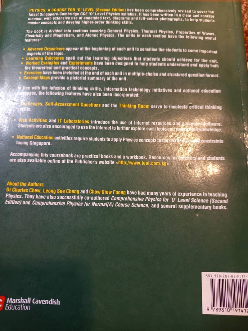olevels physics book 1