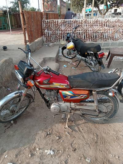 Honda 125 2000 only ruining page