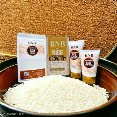 Rice whietening and glowing Kit 1200ML with Free delivery