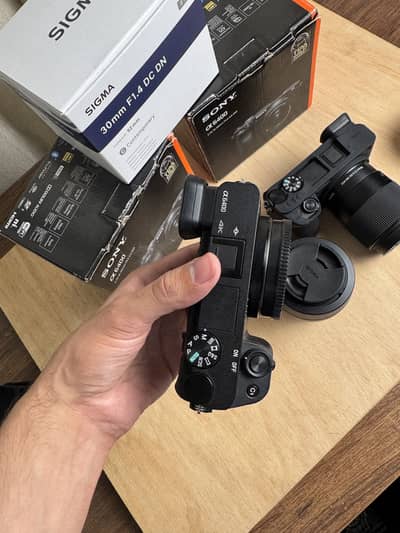 Sigma 30mm DC DN 1.4 e mount with sony A6400