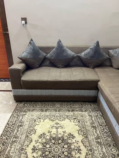 L shape sofa beautiful design