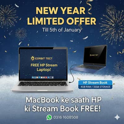 Double the Tech, Zero the Cost! New Year Mega Offer! 