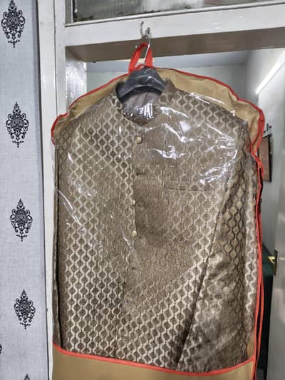 sherwani and shows brand new