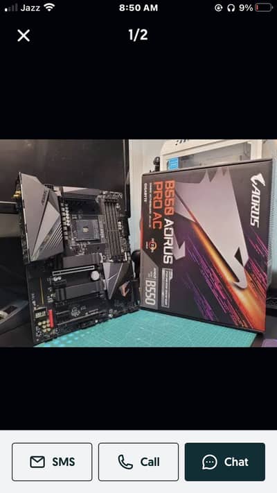 Gigabyte B550 Aorus Pre Ac Wi-Fi