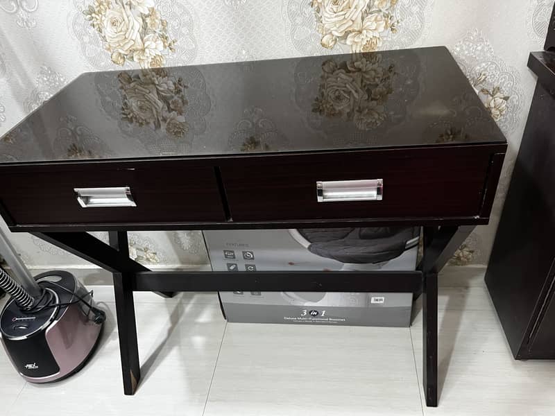 Computer Table | Study Table with 2 Drawer 0