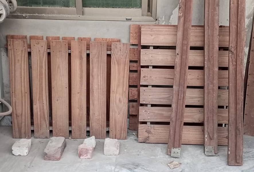 DOUBLE BED SOLID WOOD 2