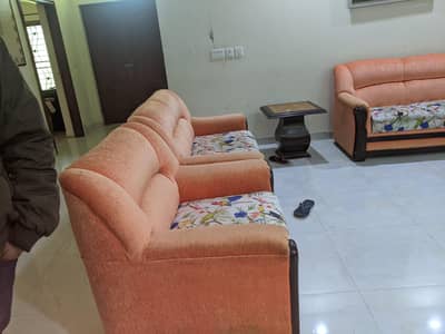 3 sofas neat and clean