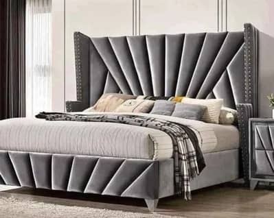 Double bed / bed set / wooden bed / bed / Furniture / king size bed