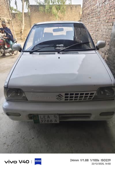Mehran VXR 2016 white