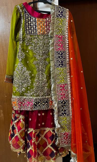 Green Suit with Garara – Elegant Traditional Wear | Ready to Wear