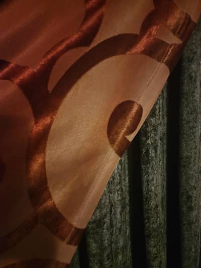 6x5 size windows  double curtains