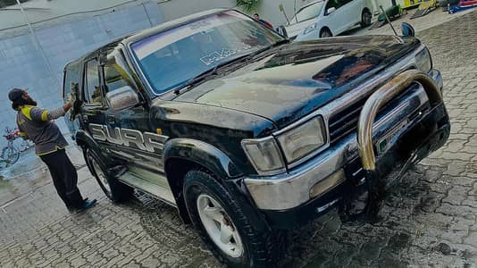 Toyota Surf argent sale.