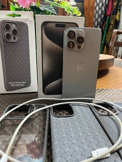 Iphone15promax jv natural titanium 256gb 10/10
