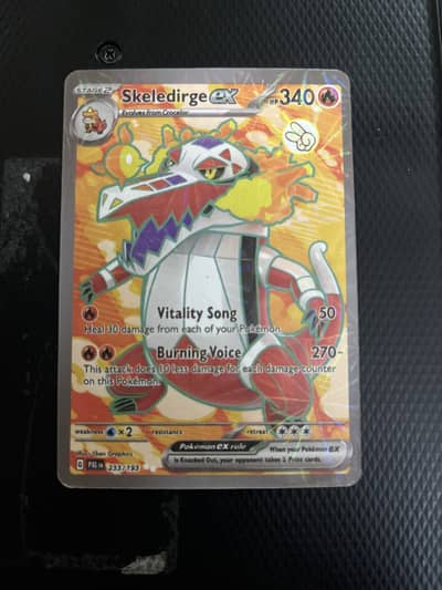 Skeledirge EX Stage 2 Pokemon card