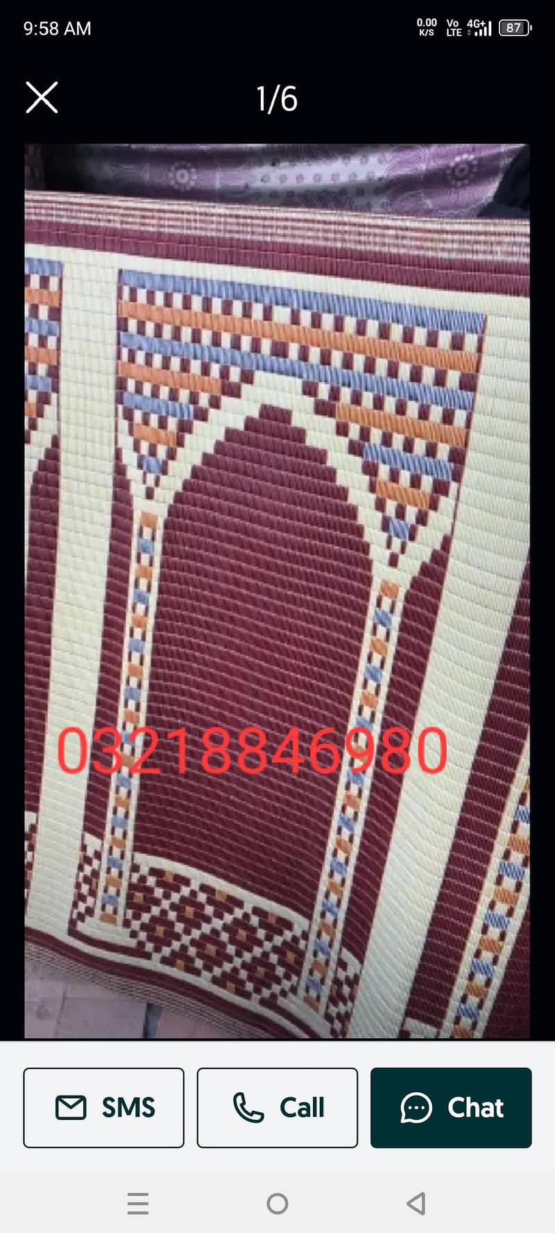 Jai Namaz /masjid ki safain /prayer mat/ masjid carpet /Prayer Mat 9