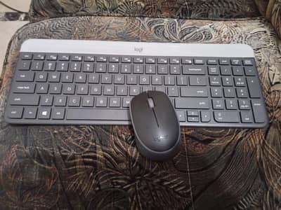 Logitech wireless keyboard and mouse