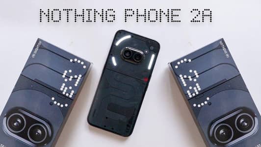 Nothing Phone 2a Black 12GB/256GB Non-PTA – Box Pack