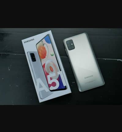 SAMSUNG A51 SEALED PIECE MOBILE OR BOX GOOD CONDITION
