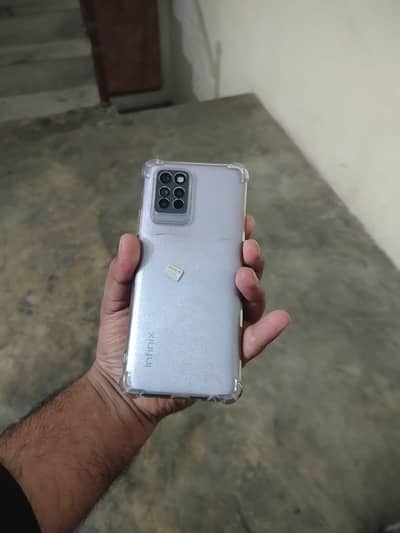 Infinix note 10 pro 8/128 total Jeniun with box