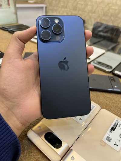 iPhone 15 Pro Max Factory Non Active 256GB 91% Health Waterpack