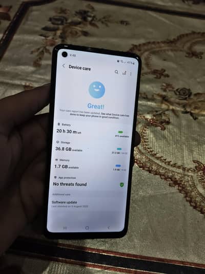 SAMSUNG GALAXY A21s (FULL CLEAN SET)