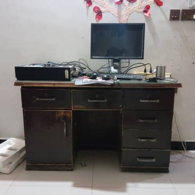 Dressing Table with 2 side Drawer