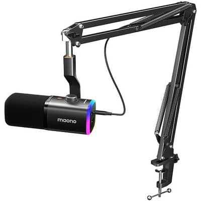 Maono PD100W Wireless/USB Dynamic Professional Mic