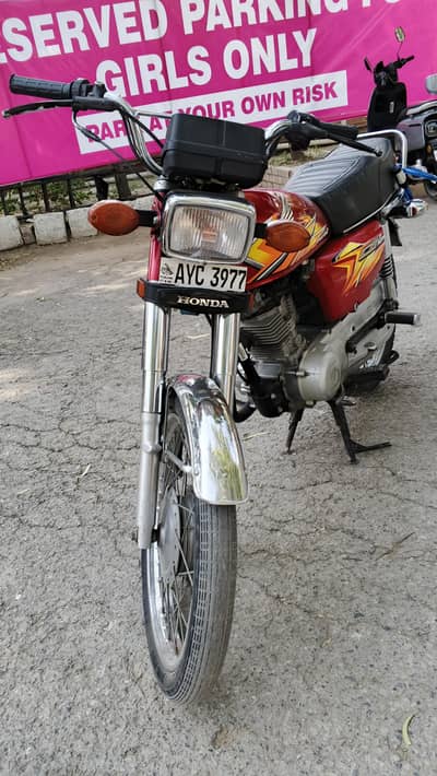 Honda 125 Production year 2020 Startup 2021