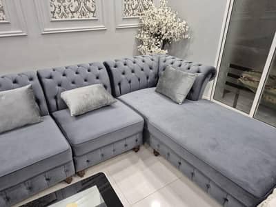 Slightly Used L Shape Sofa