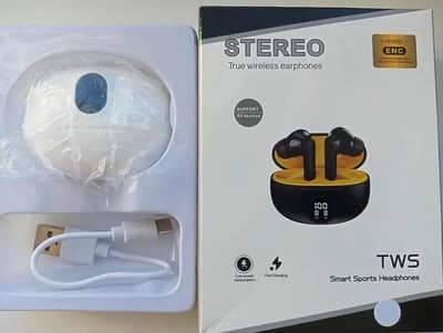 Stereo true wireless earphones