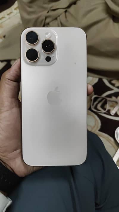 iPhone 16 pro max personal used phone 97 health non pta