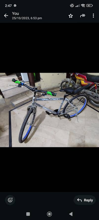 bicycle almost 3 months used only