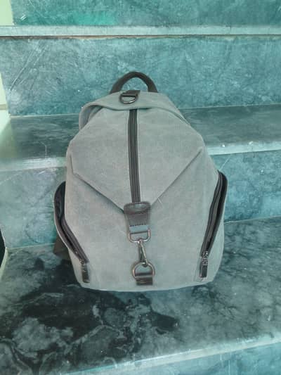 Joseko original canvas brown bag backpack