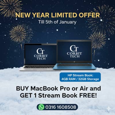 Double the Tech, Zero the Cost! New Year Mega Offer!