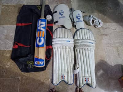 Bat. ball. glups. pad. halmet