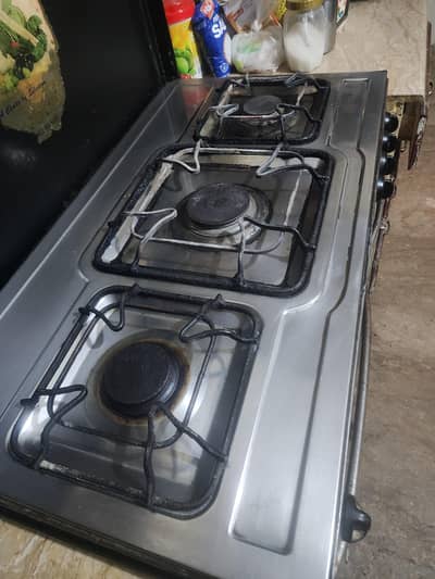 Cooking Range, 3 Burners