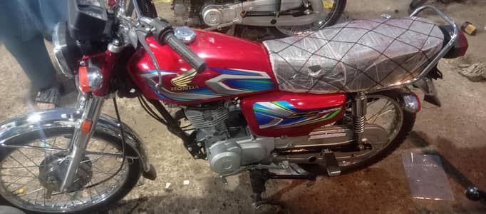 Honda 125 2022 Karachi nambr engan seld