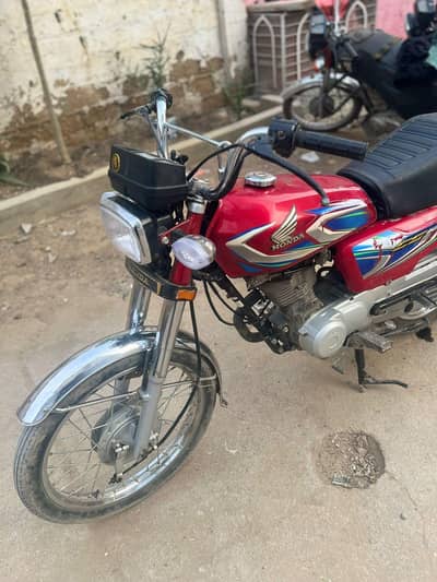 Honda CG 125 KARACHI NUMBER