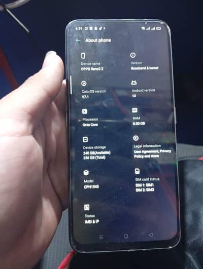 panel change minor crack 8/256