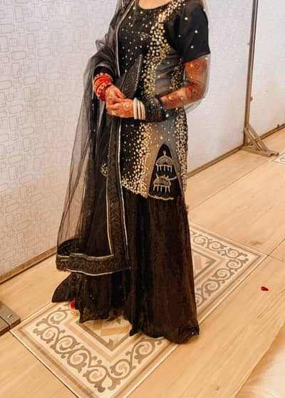 shirt sharara dupata