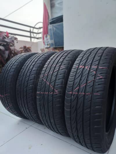 195 60 R16 4 tyres good condition