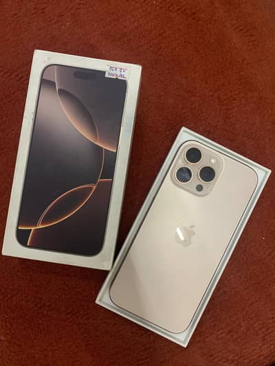 Iphone 16 pro Max JV Desert Titanium