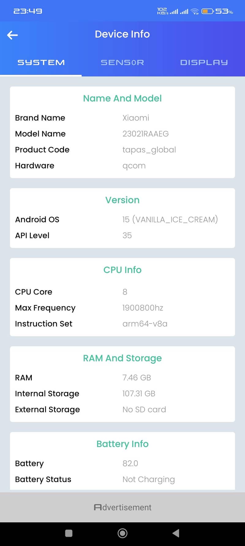 ( Xiaomi] Redmi Note 12 9