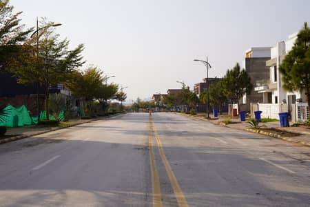 Plot for sale in Sector B 5.5 Marla Main Boulevard Possession Utility Half Marla Extraland Map All charges Paid Proper Sun face Near to Gate Bahria Enclave Islamabad