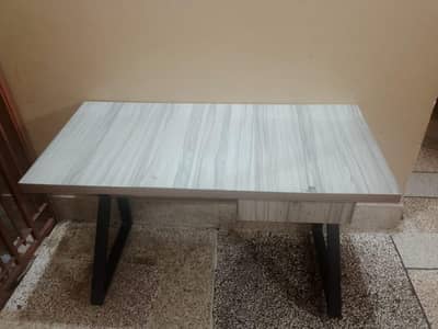 wooden table for computer