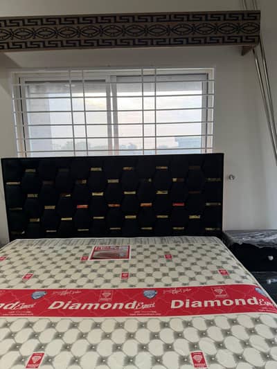 Brand New bed with dressing and side tables