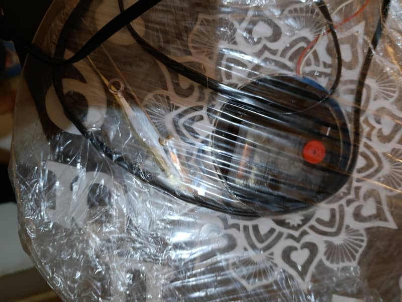 wall clock with light L. E. D light 2